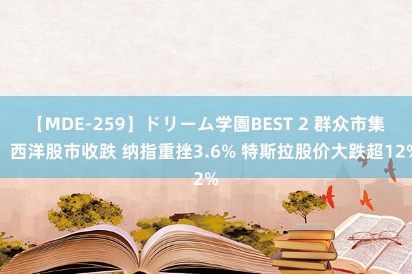 【MDE-259】ドリーム学園BEST 2 群众市集：西洋股市收跌 纳指重挫3.6% 特斯拉股价大跌超12%